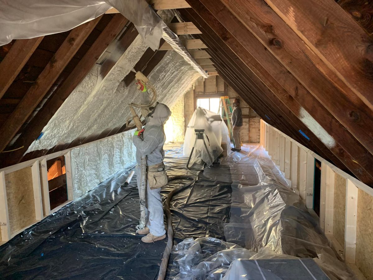 Picture of Attic Insulation in Greenville, SC - A-1 Insulation